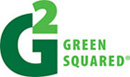 green squared logo
